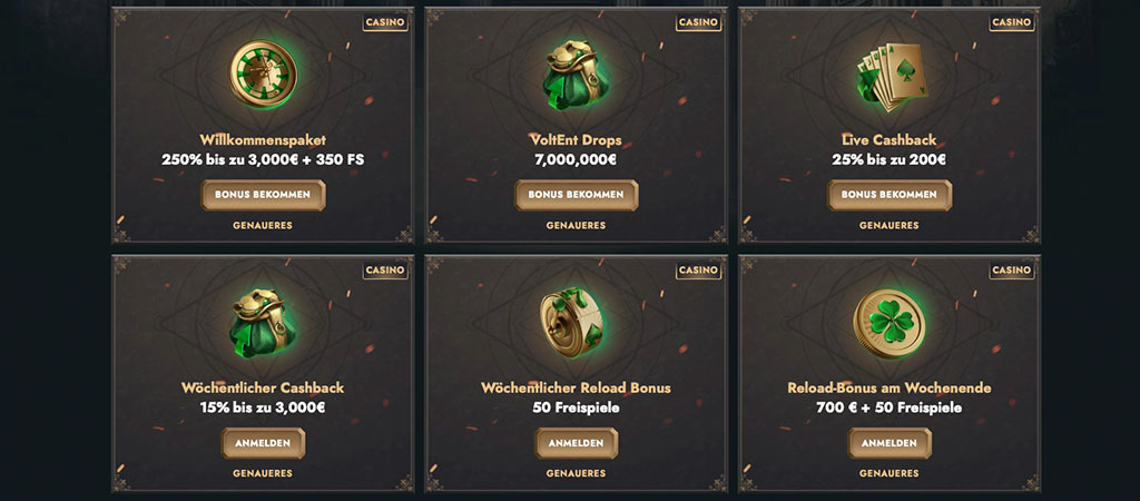 HeroSpin Casino-Boni, Werbeaktionen, Willkommenspaket, Cashback, Freispiele, Live-Cashback, wöchentlicher Reload-Bonus