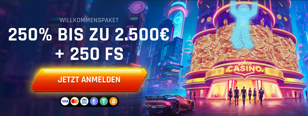 Ninlay Casino, Willkommensbonus, online casino