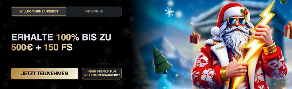 Jack Pot, Freispiele, Willkommenspaket