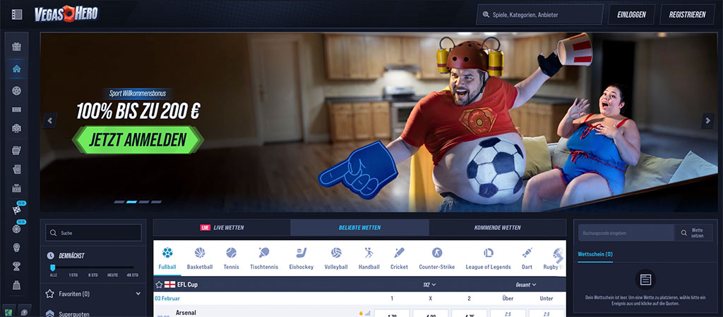 Vegashero, Überraschende Casino Bewertung 2026