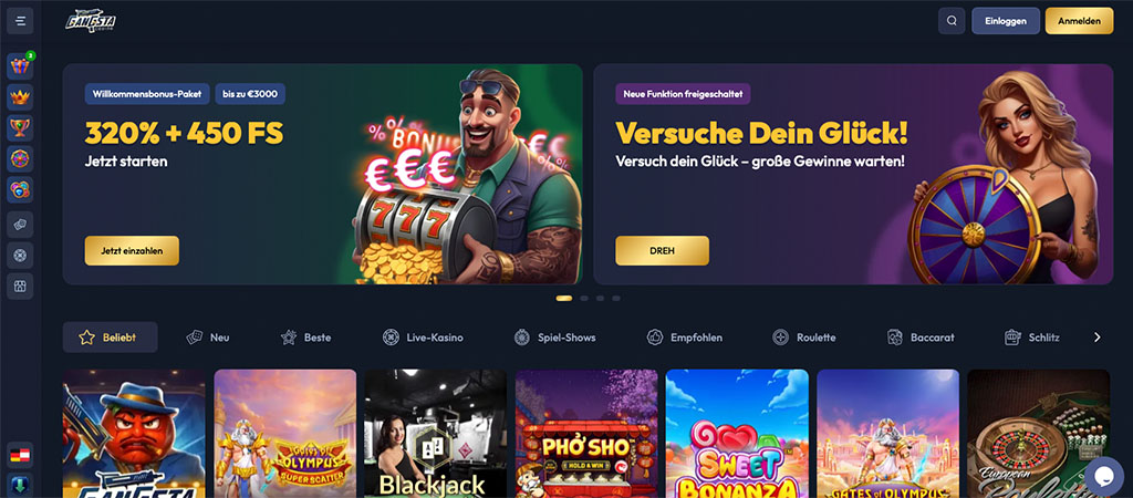 Gangsta Casino Bewertung, High Roller
