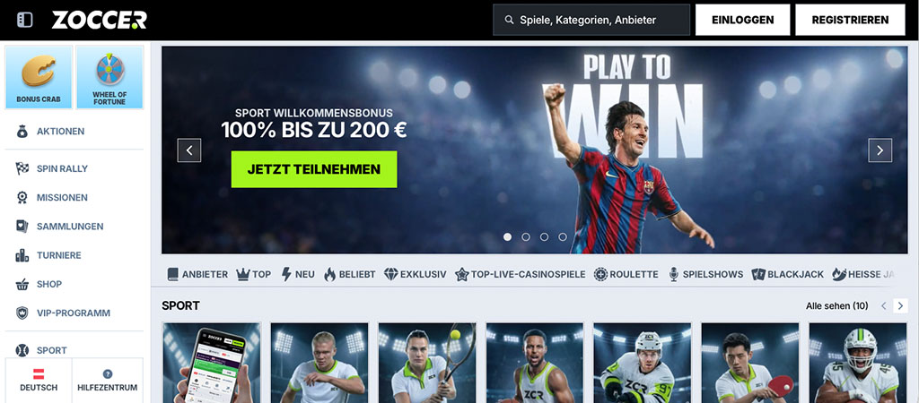 Reibungslos Casino 2026 Bewertung von Zoccer