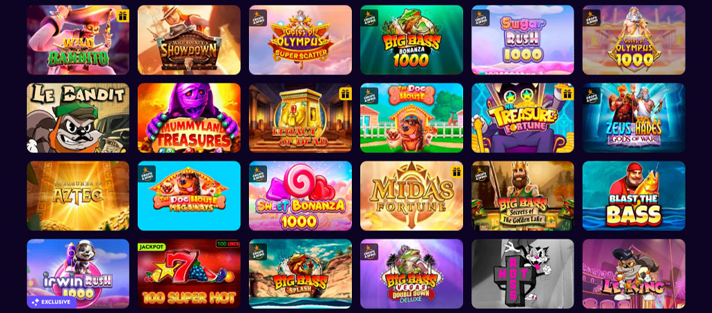 Sofortspiele, Irwin Crash und Scratch, online casino