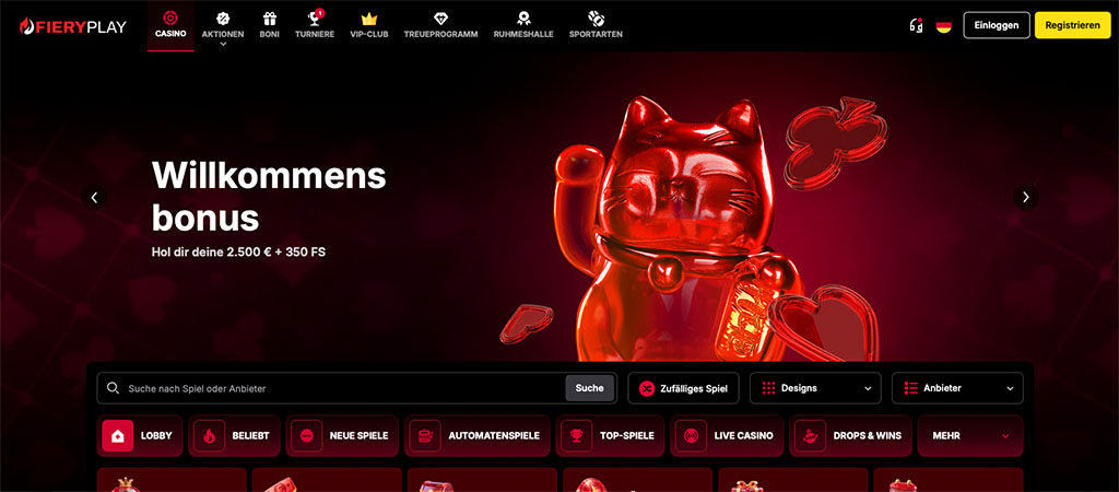 FieryPlay Casino Bewertung 2026, die Glut neu entfachen
