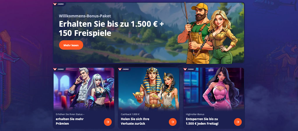 Freispiele High Roller V.Vegas Angebot jeden Freitag
