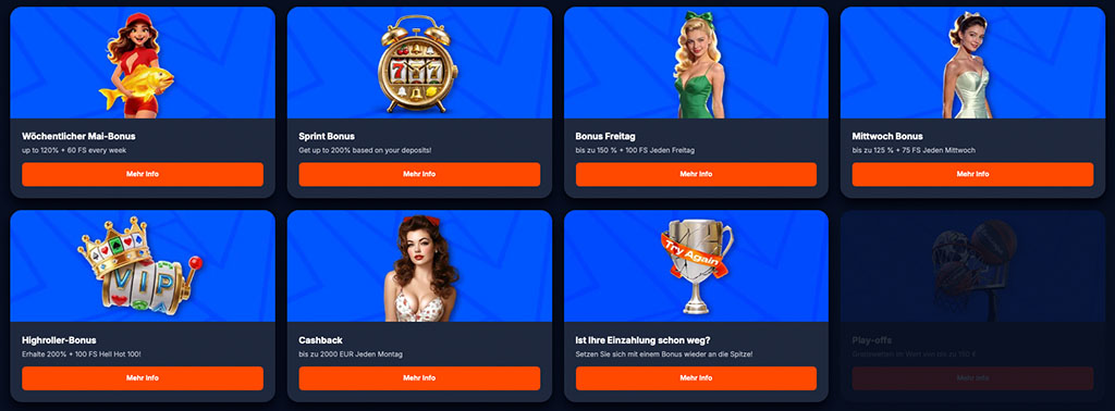 FSCasino Bonus Programm und Casino Aktionen