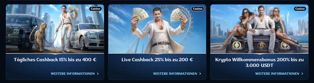 Weitere Aktionen im Millioner Casino, online casino