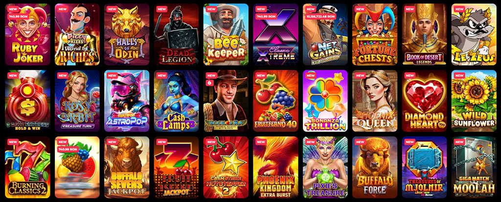 HotSlots Spielangebot, Top Casino Spiele