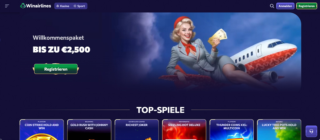 Winairlines Casino, online casino Austria