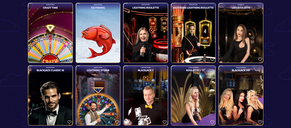 Spieleangebot im Winairlines Casino, blackjack