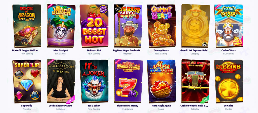 Casino spielen mit Spielautomaten, slot