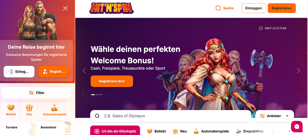 Hit N Spin Casino Bewertung, Österreichische Online Casinos