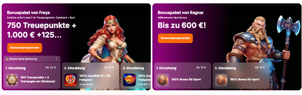 Freispiele, HitnSpin, Willkommensangebot