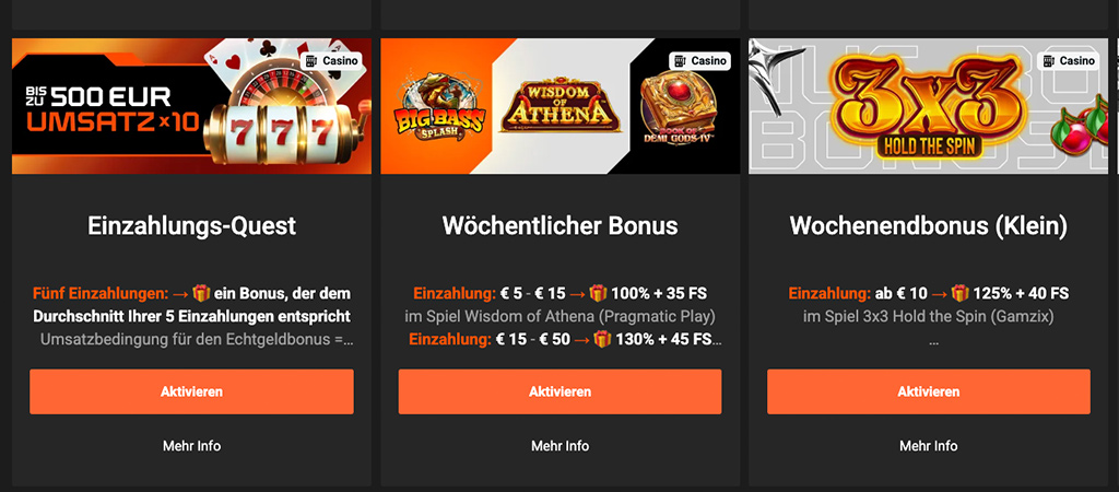 Boni, Promotionen, ggbet casino, Website, Online Casino
