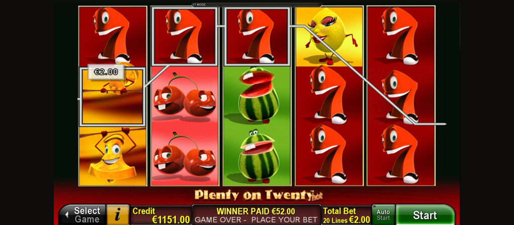 Plenty on Twenty, Österreichische Online Casinos