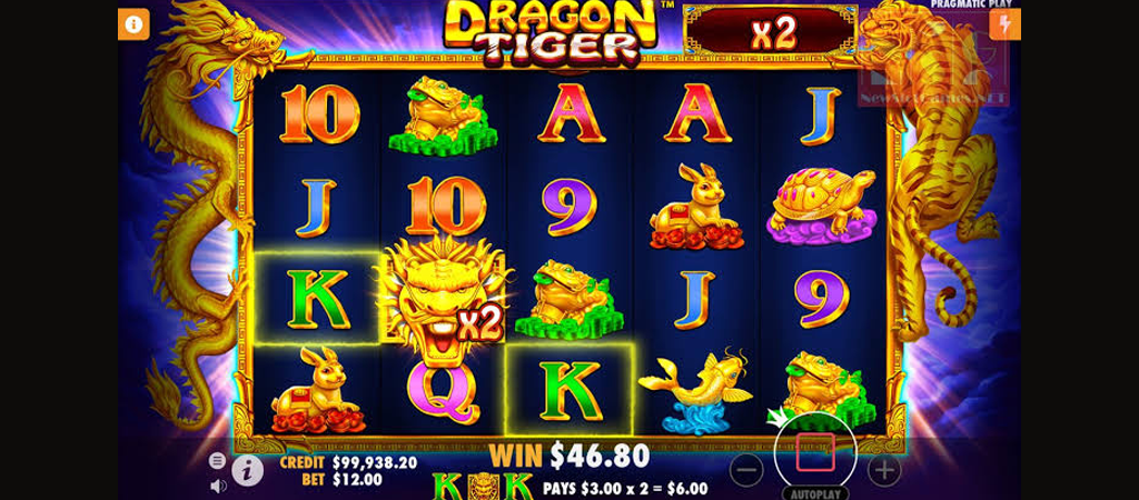 Dragon Tiger Bewertung, Evolution Gaming
