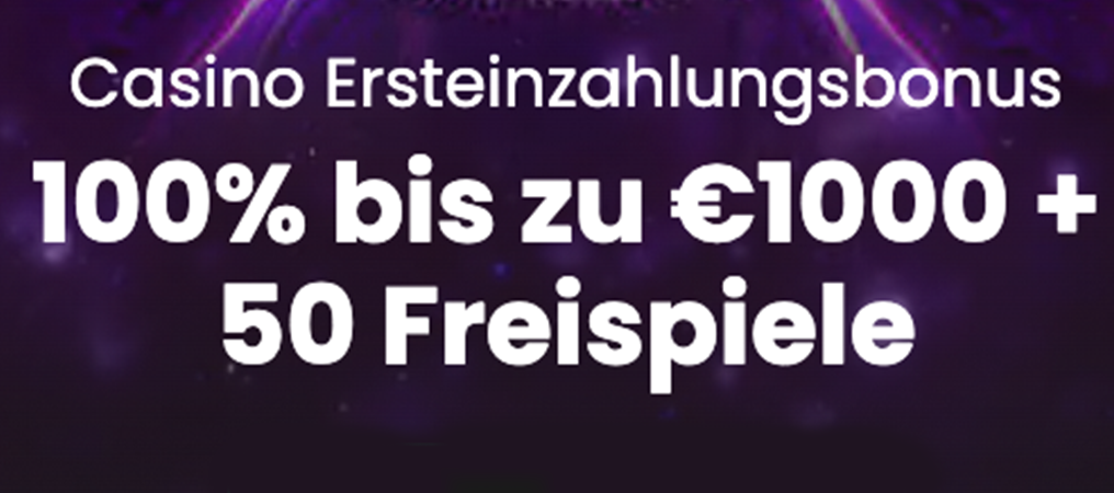 Freispiele, Ersteinzahlungsbonus, online casino