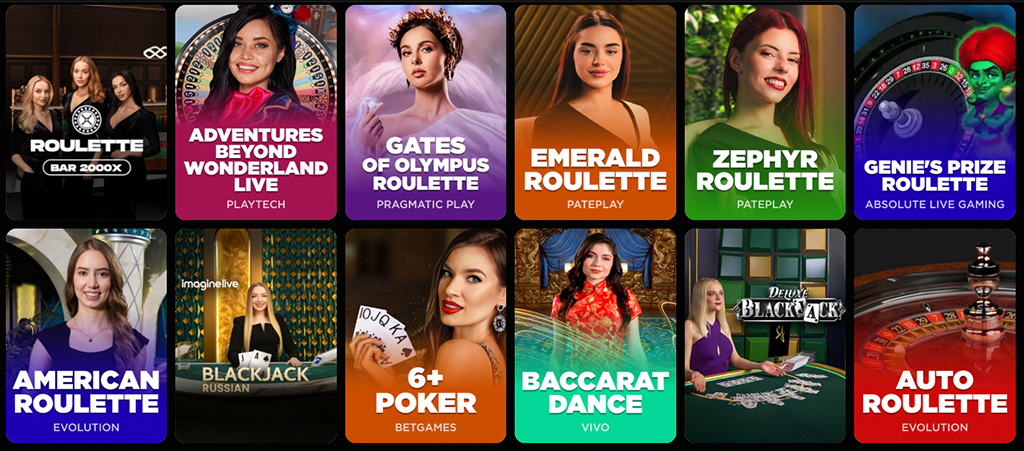 BetBluff Casino Zocken mit Live Casino Spielen